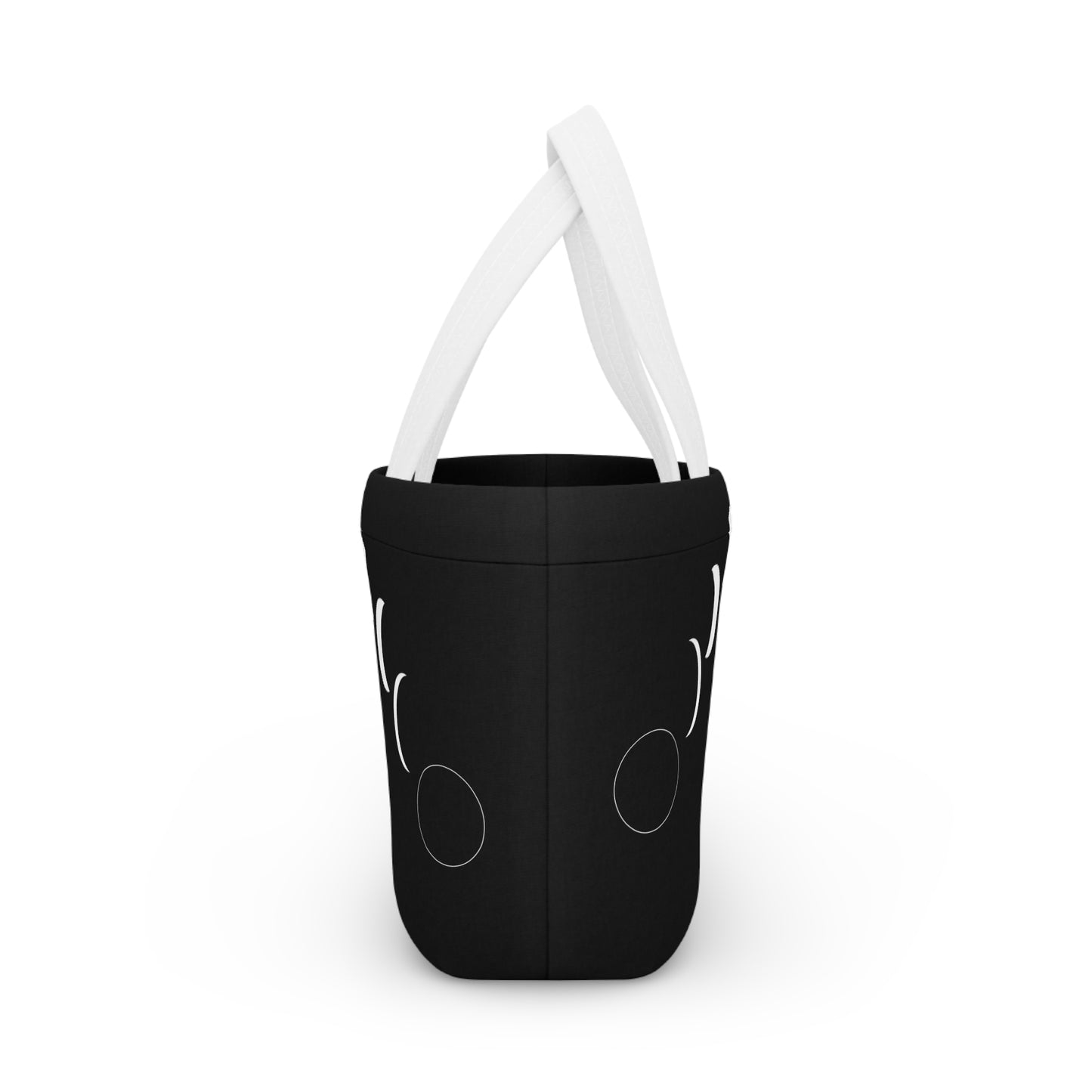 Phases of the Moon Ladies Lunch Bag - Elegant and Minimalist Neoprene Insulated Purse Lunch Box