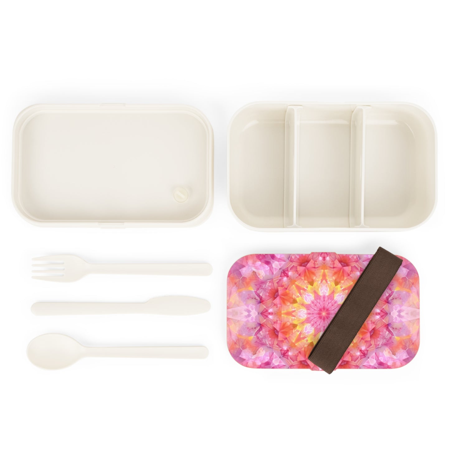 Pink Light Mandala Bento Lunch Box - Lunch Bags for Women