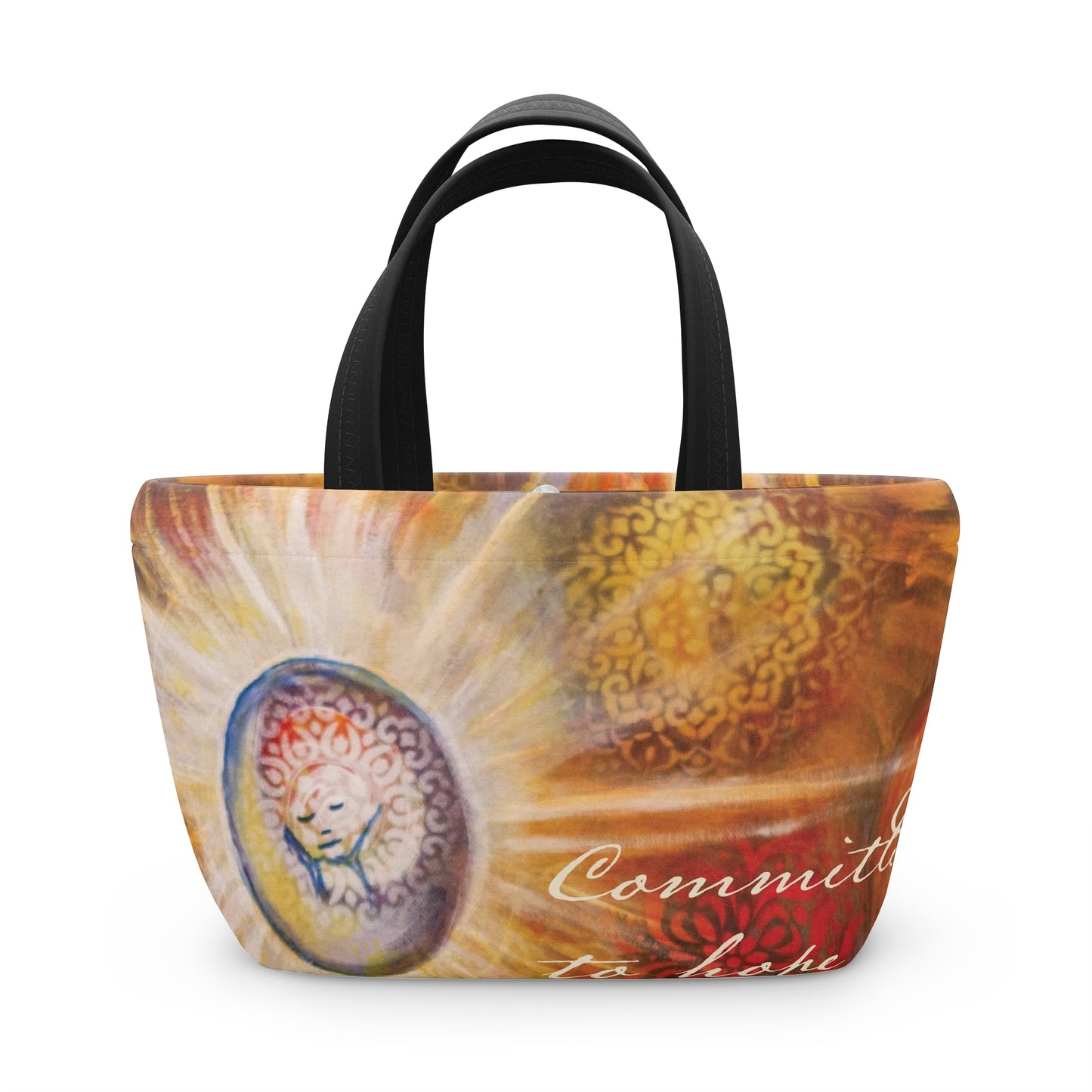 Artsy Lunch Bag - Insulated Reuseable