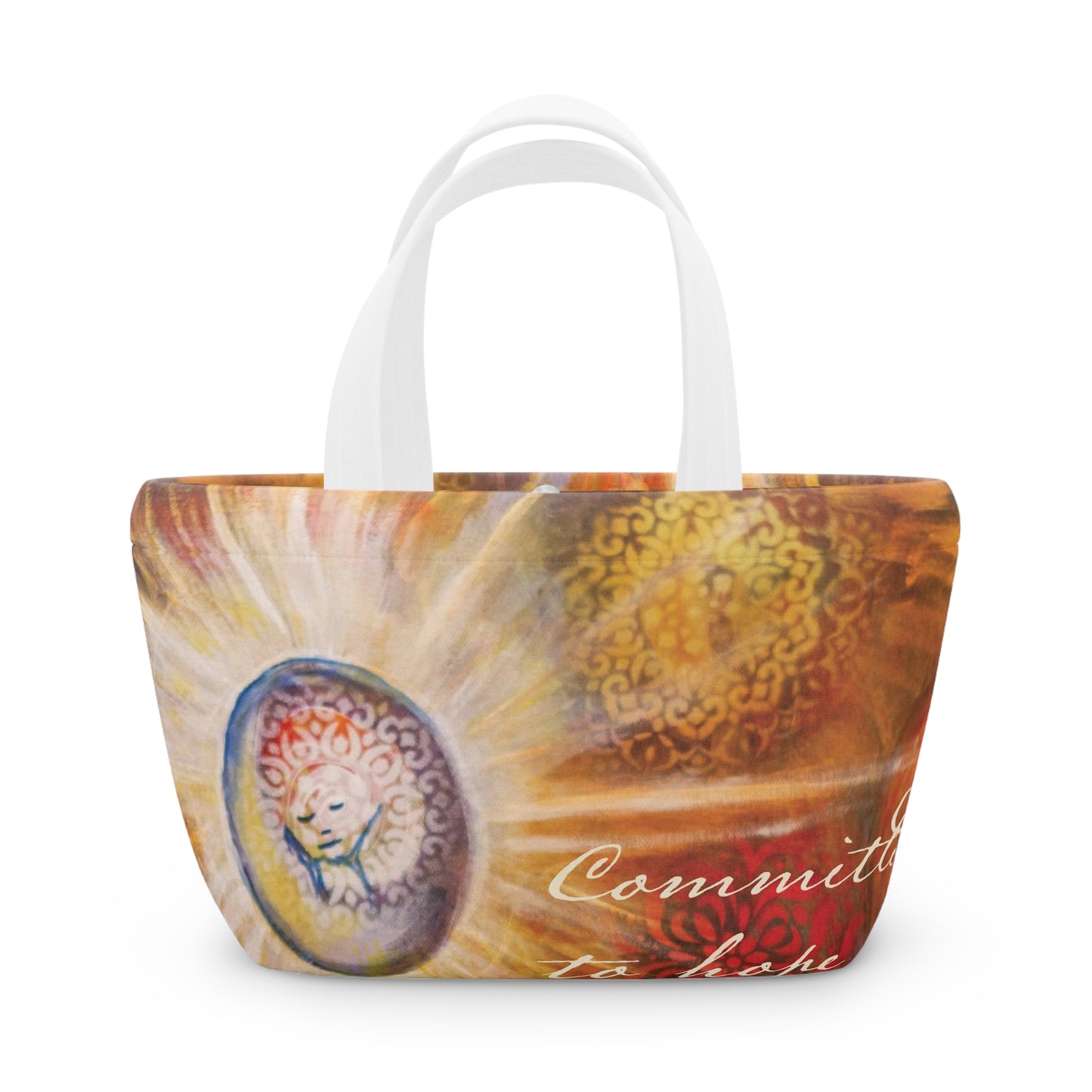 Artsy Lunch Bag - Insulated Reuseable