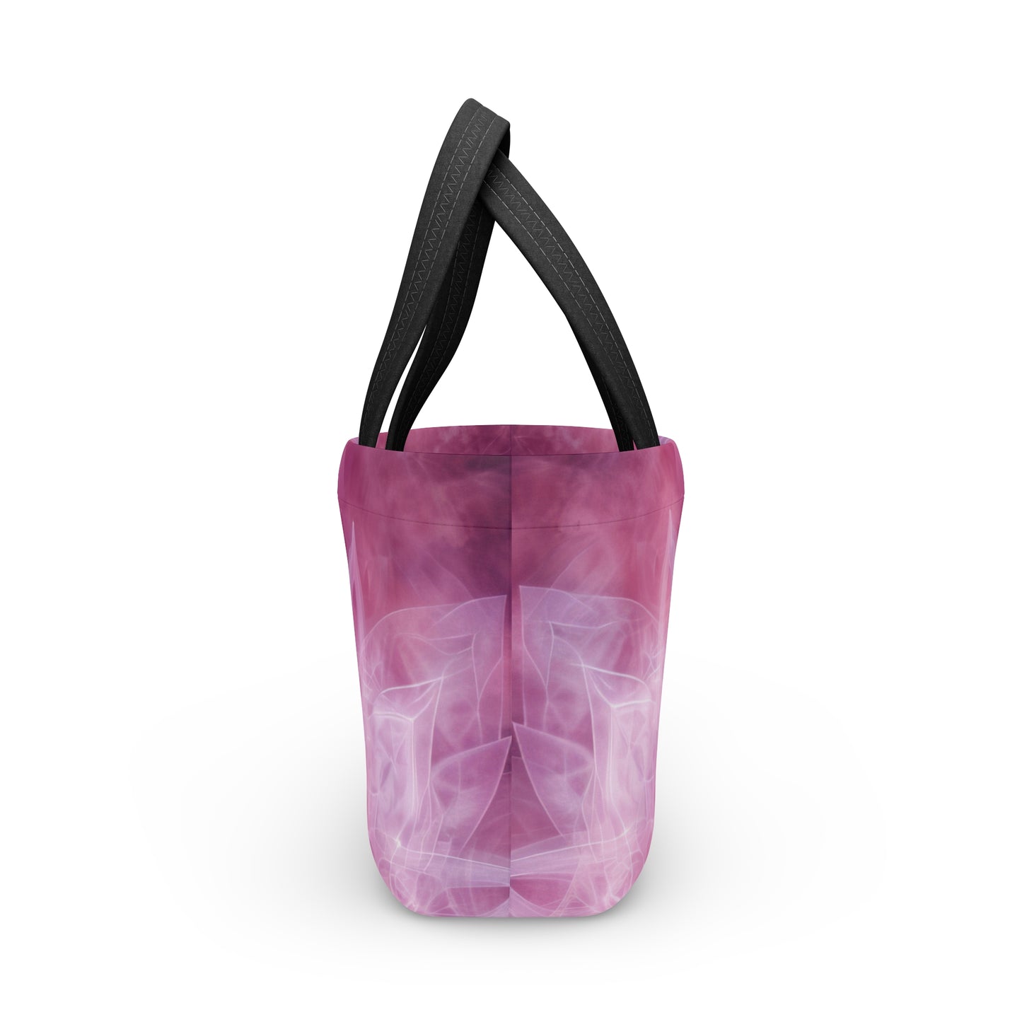 Women's Pink Mandala Lunch Bag - Chic Floral Lunch Bag Unique Statement