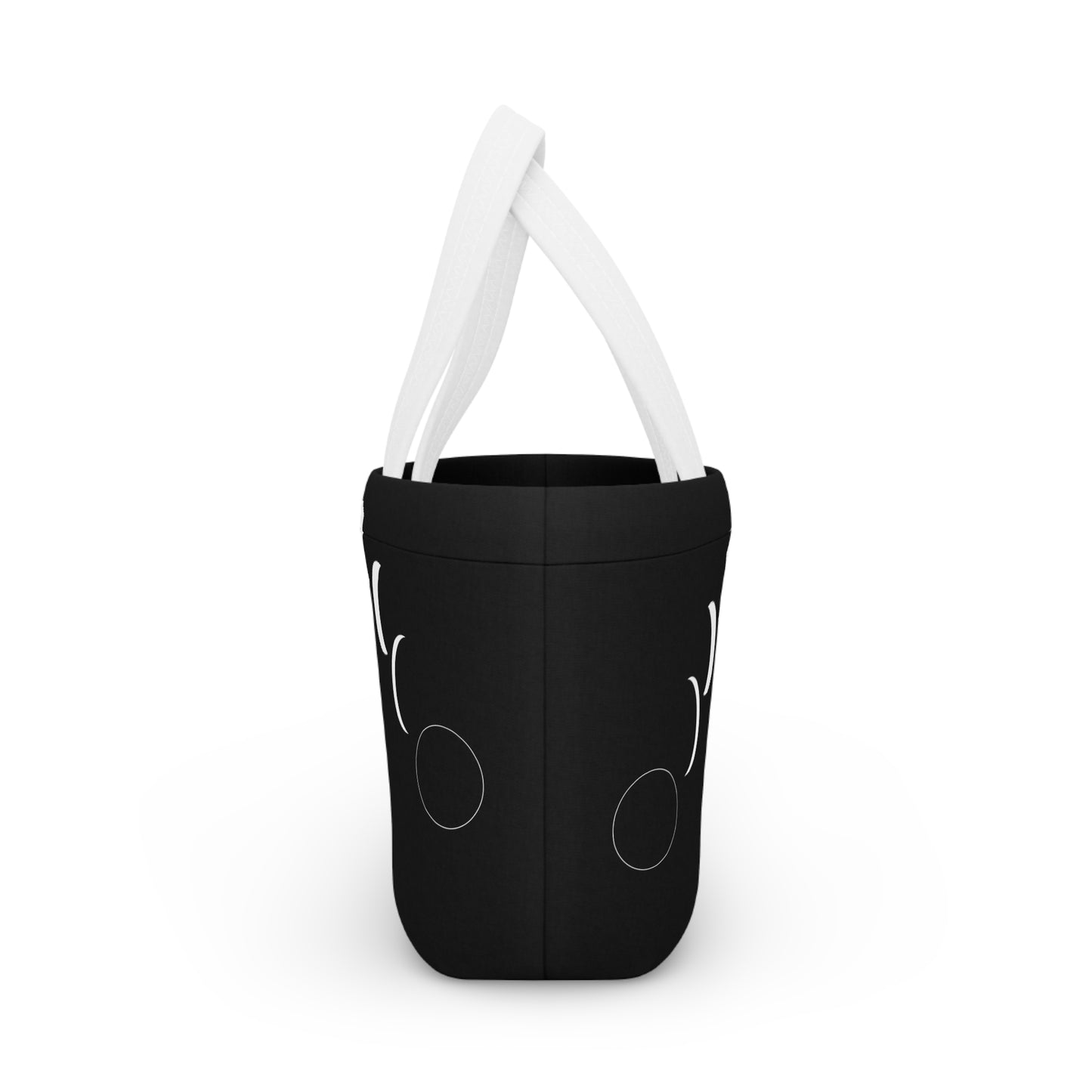 Phases of the Moon Ladies Lunch Bag - Elegant and Minimalist Neoprene Insulated Purse Lunch Box