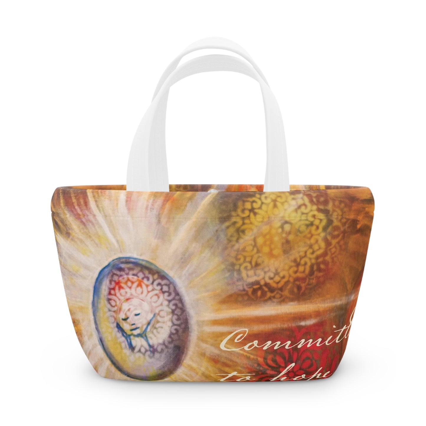 Artsy Lunch Bag - Insulated Reuseable