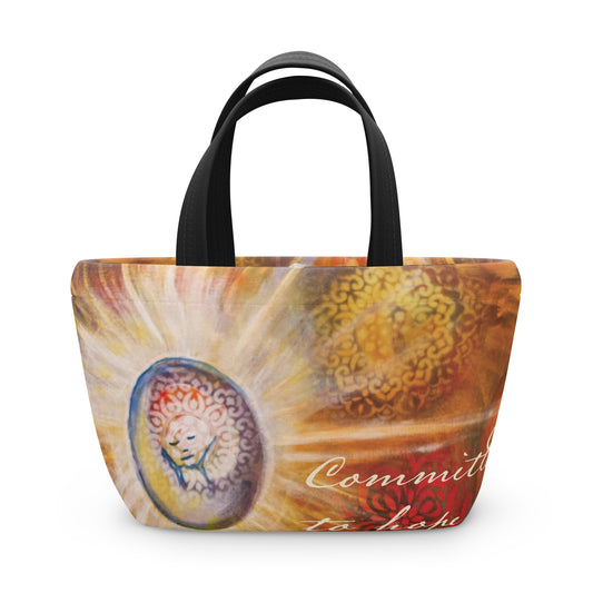 Artsy Lunch Bag - Insulated Reuseable